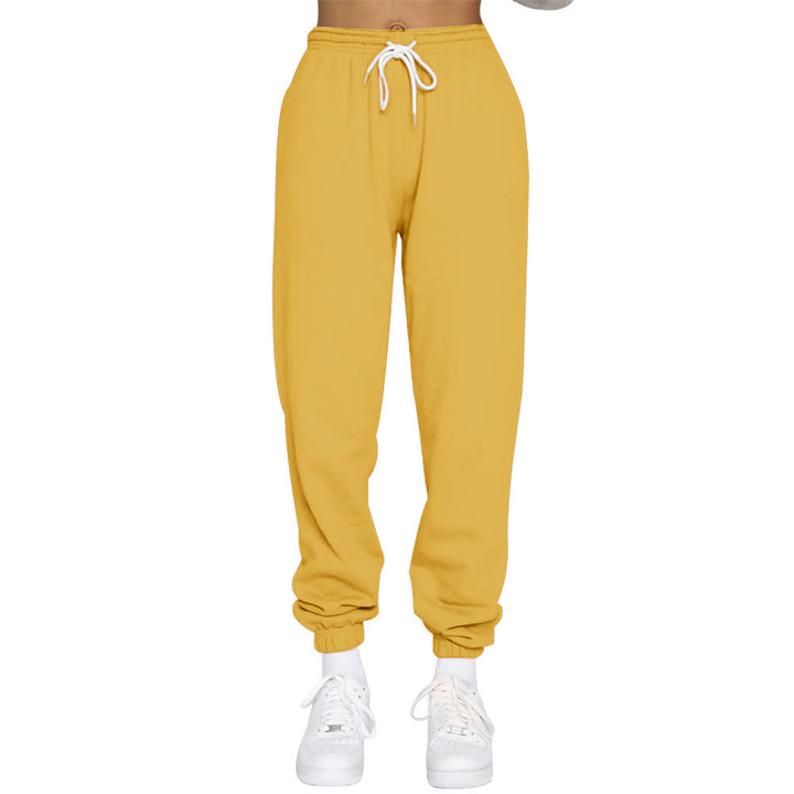 Damer lösa sweatpants med hög midja och dragsko Mirla-Eva Jonsson