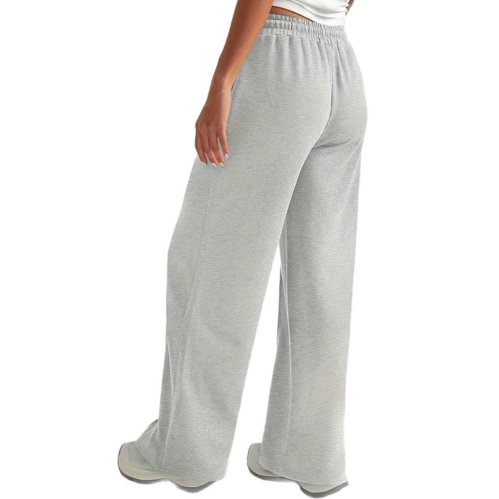 Damer lösa sweatpants med sidofickor och elastisk midja Mirla-Eva Jonsson