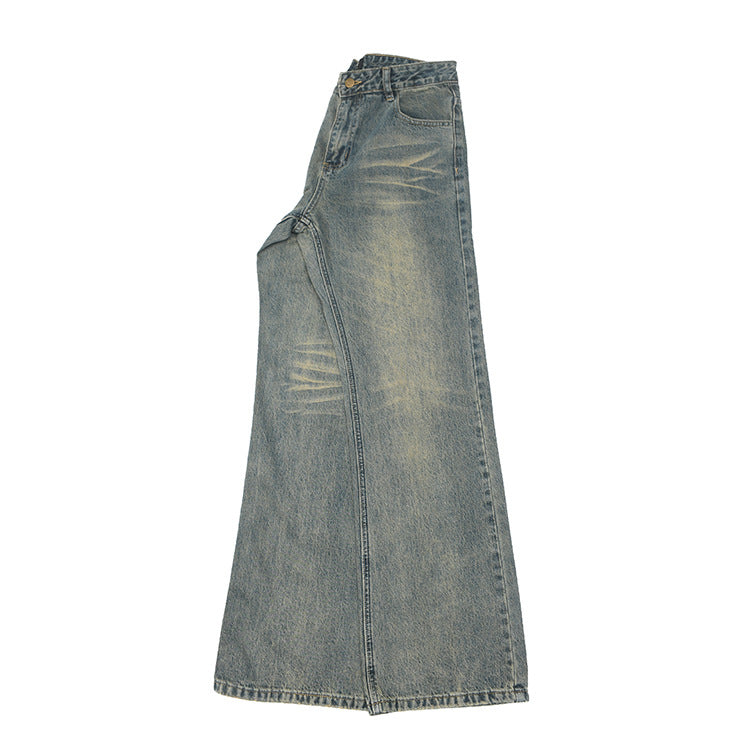 Damer löst skurna jeans med en unik vintage-look Mirla-Eva Jonsson