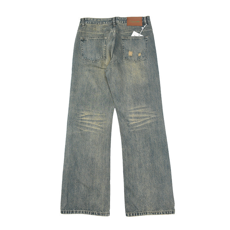 Damer löst skurna jeans med en unik vintage-look Mirla-Eva Jonsson