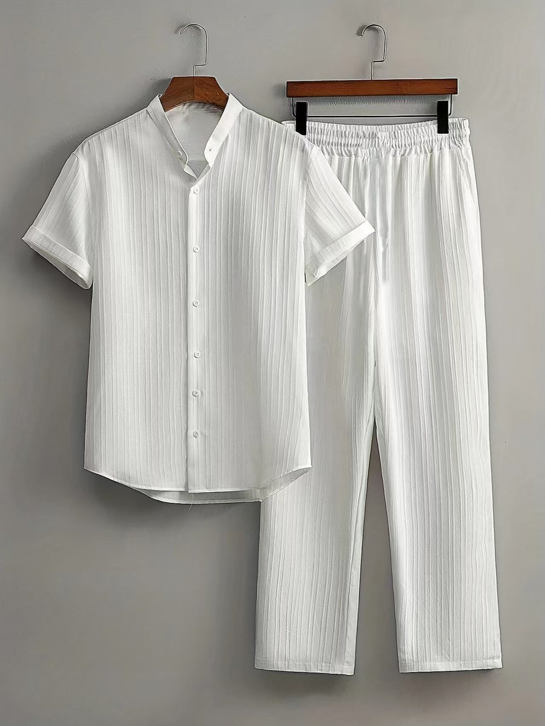 Damer luftig plisserad pyjamas-set Mirla-Eva Jonsson