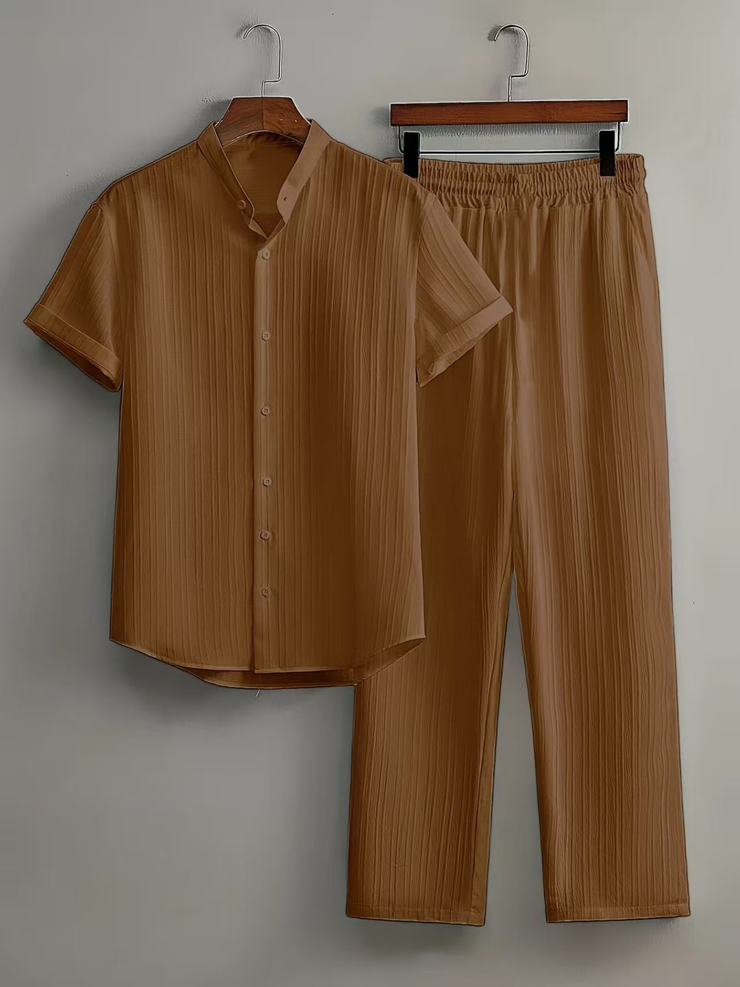Damer luftig plisserad pyjamas-set Mirla-Eva Jonsson