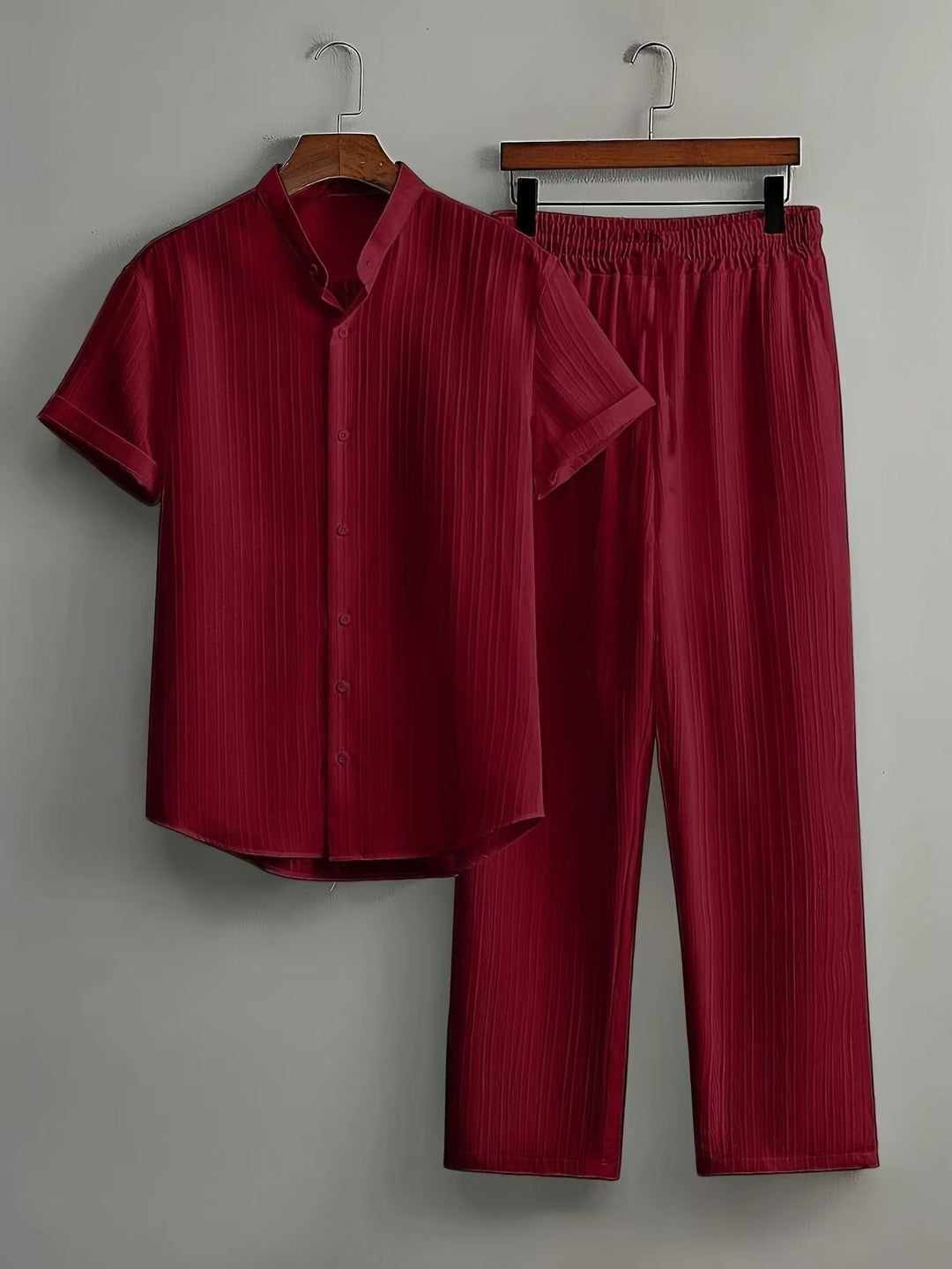 Damer luftig plisserad pyjamas-set Mirla-Eva Jonsson