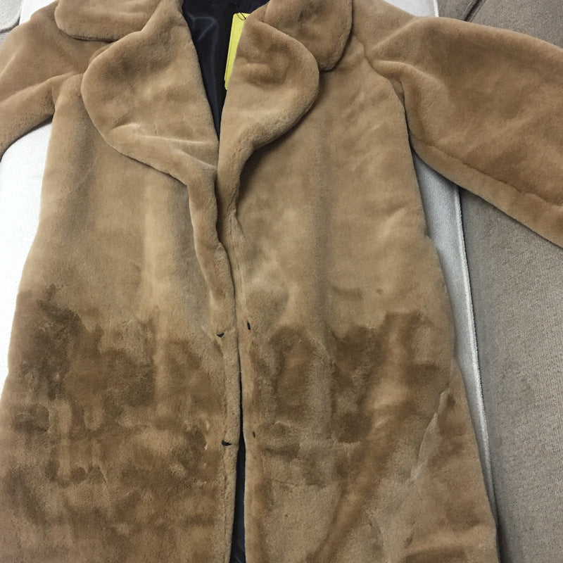 Damer lyxig fleece-kappa Mirla-Eva Jonsson
