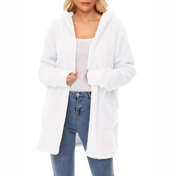 Damer mjuk fleece-kappa Mirla-Eva Jonsson