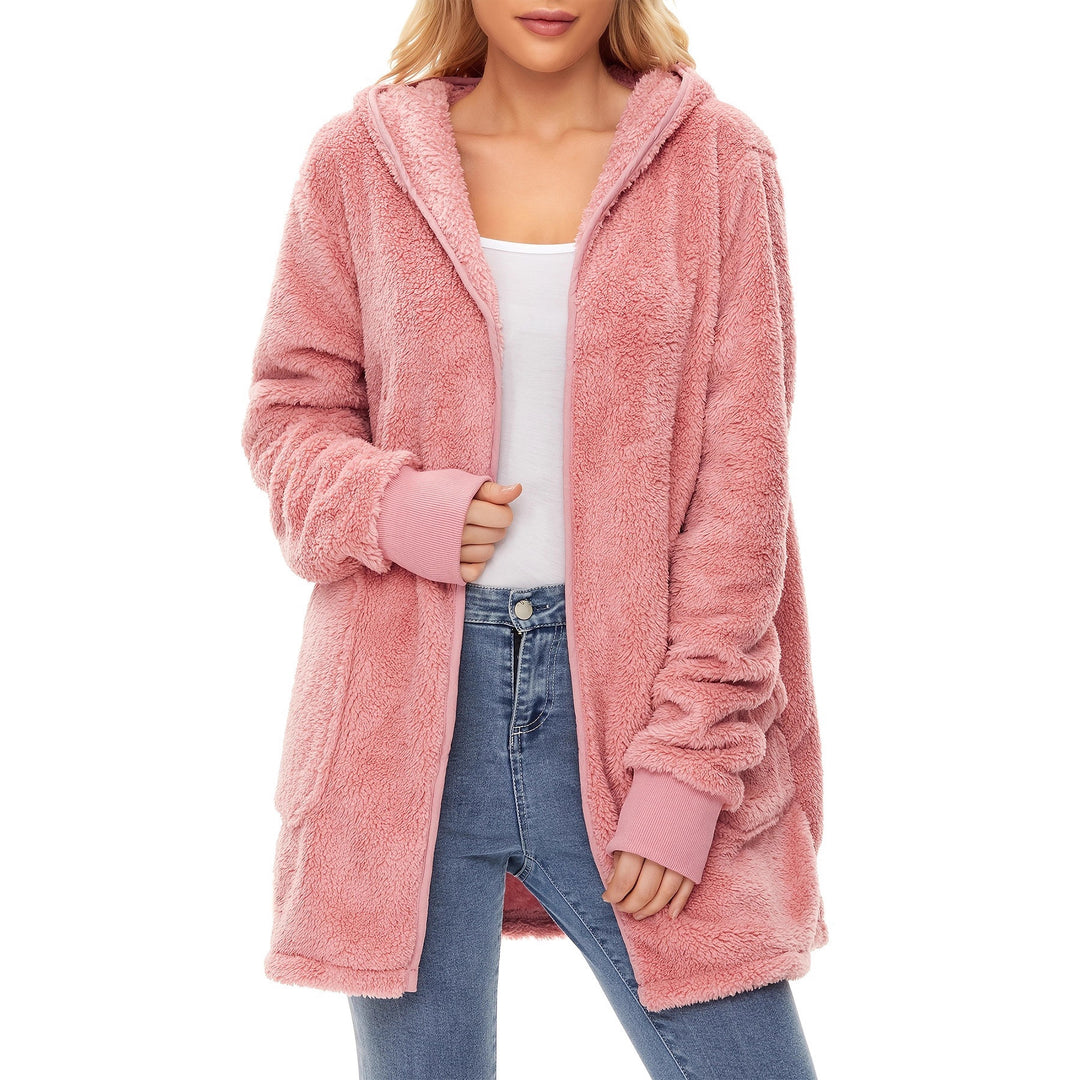 Damer mjuk fleece-kappa Mirla-Eva Jonsson