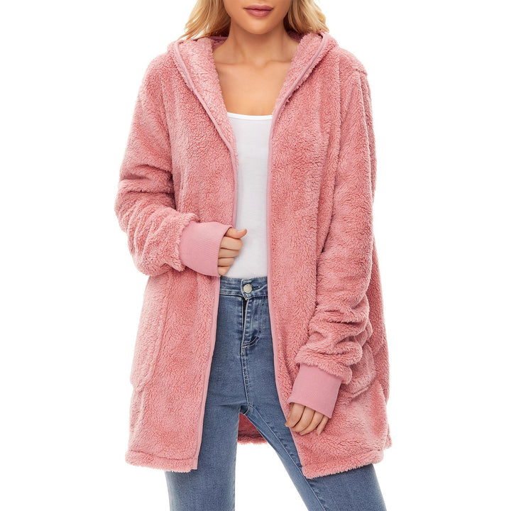 Damer mjuk fleece-kappa Mirla-Eva Jonsson