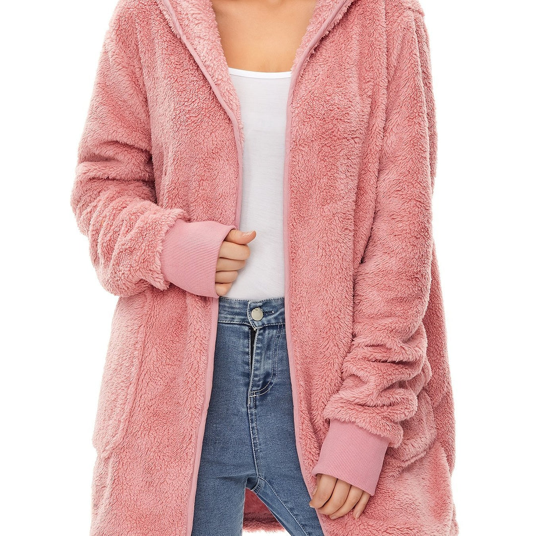 Damer mjuk fleece-kappa Mirla-Eva Jonsson