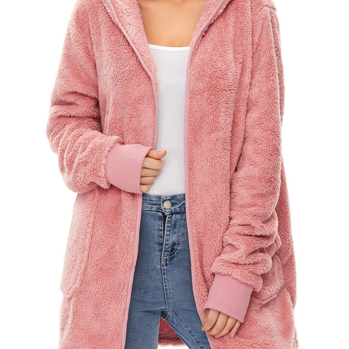Damer mjuk fleece-kappa Mirla-Eva Jonsson