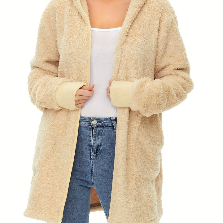 Damer mjuk fleece-kappa Mirla-Eva Jonsson