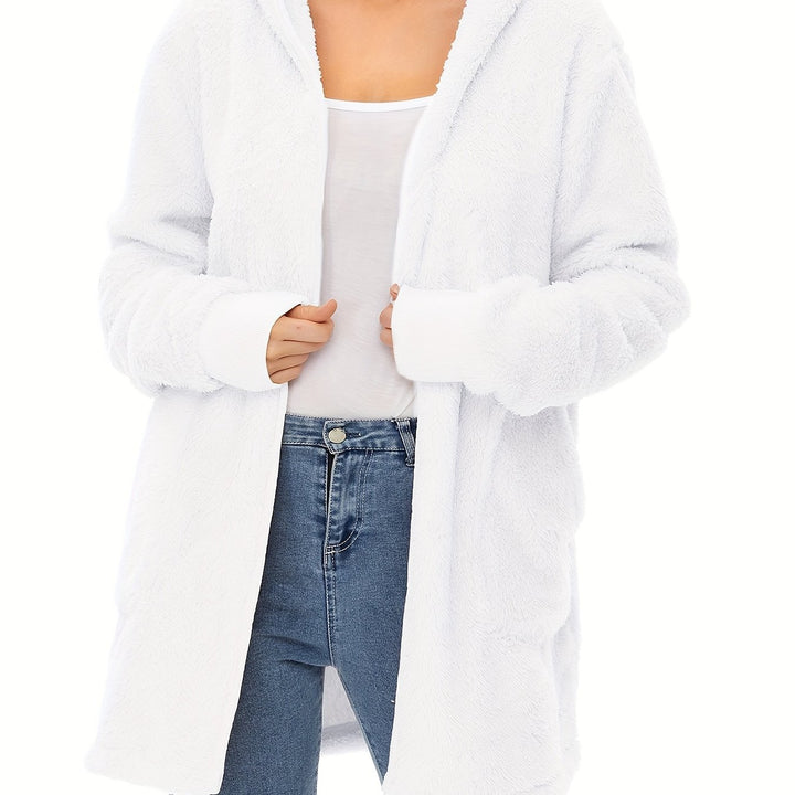 Damer mjuk fleece-kappa Mirla-Eva Jonsson