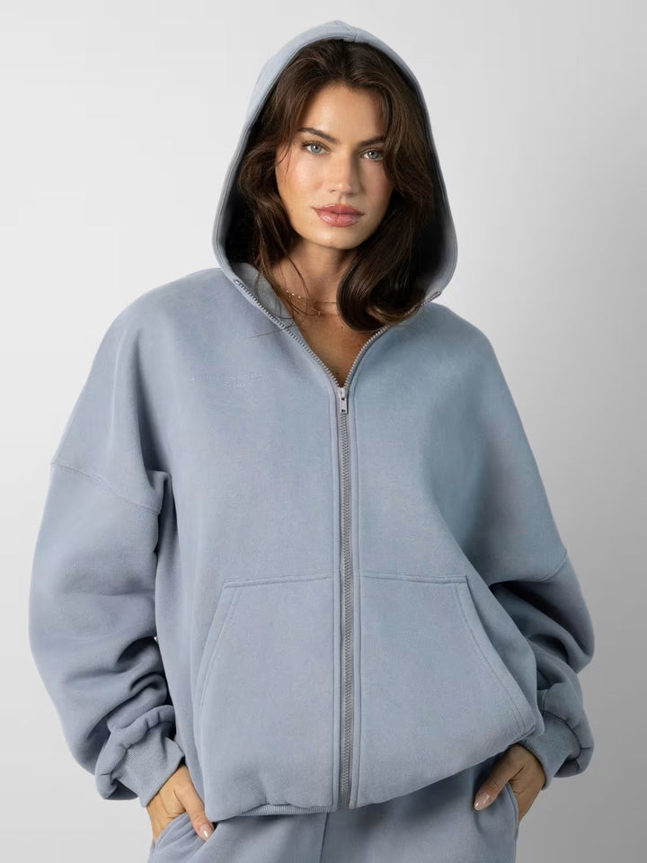 Damer mjuk hoodie och bekväm joggingsbyxa Mirla-Eva Jonsson