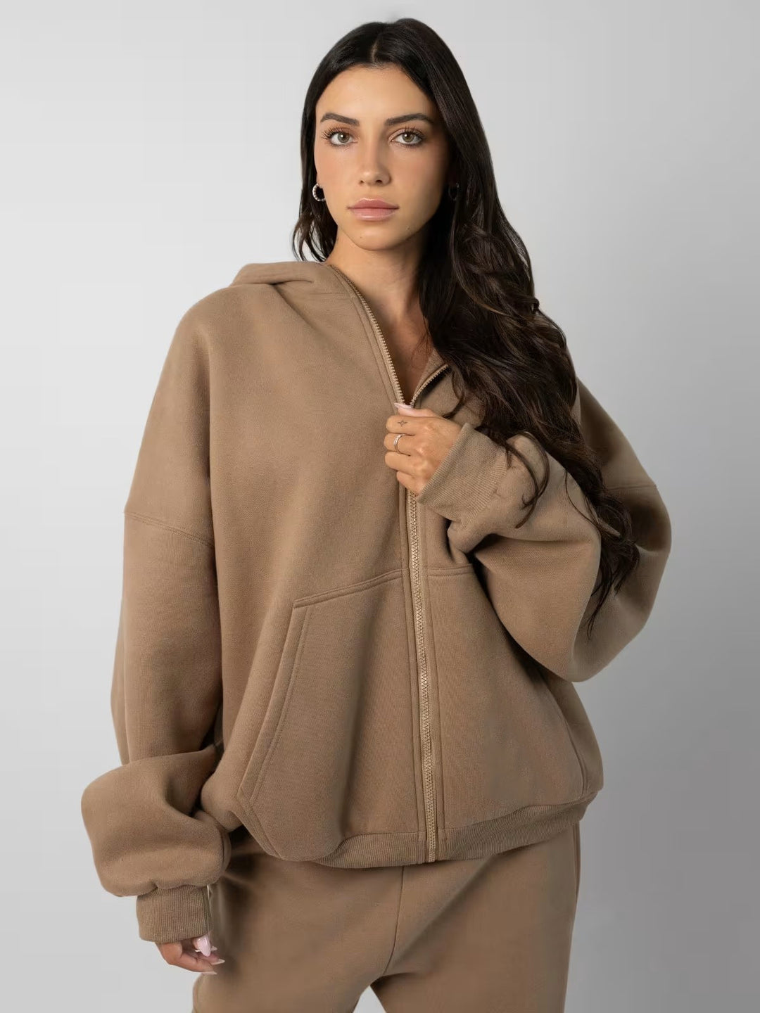 Damer mjuk hoodie och bekväm joggingsbyxa Mirla-Eva Jonsson