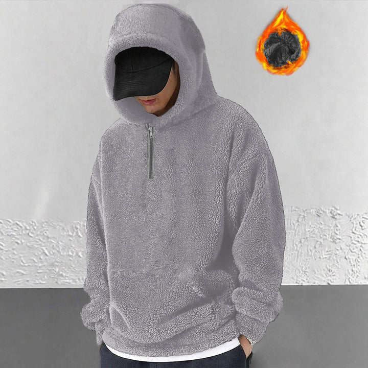 Damer mjuk mikrofleece hoodie Mirla-Eva Jonsson