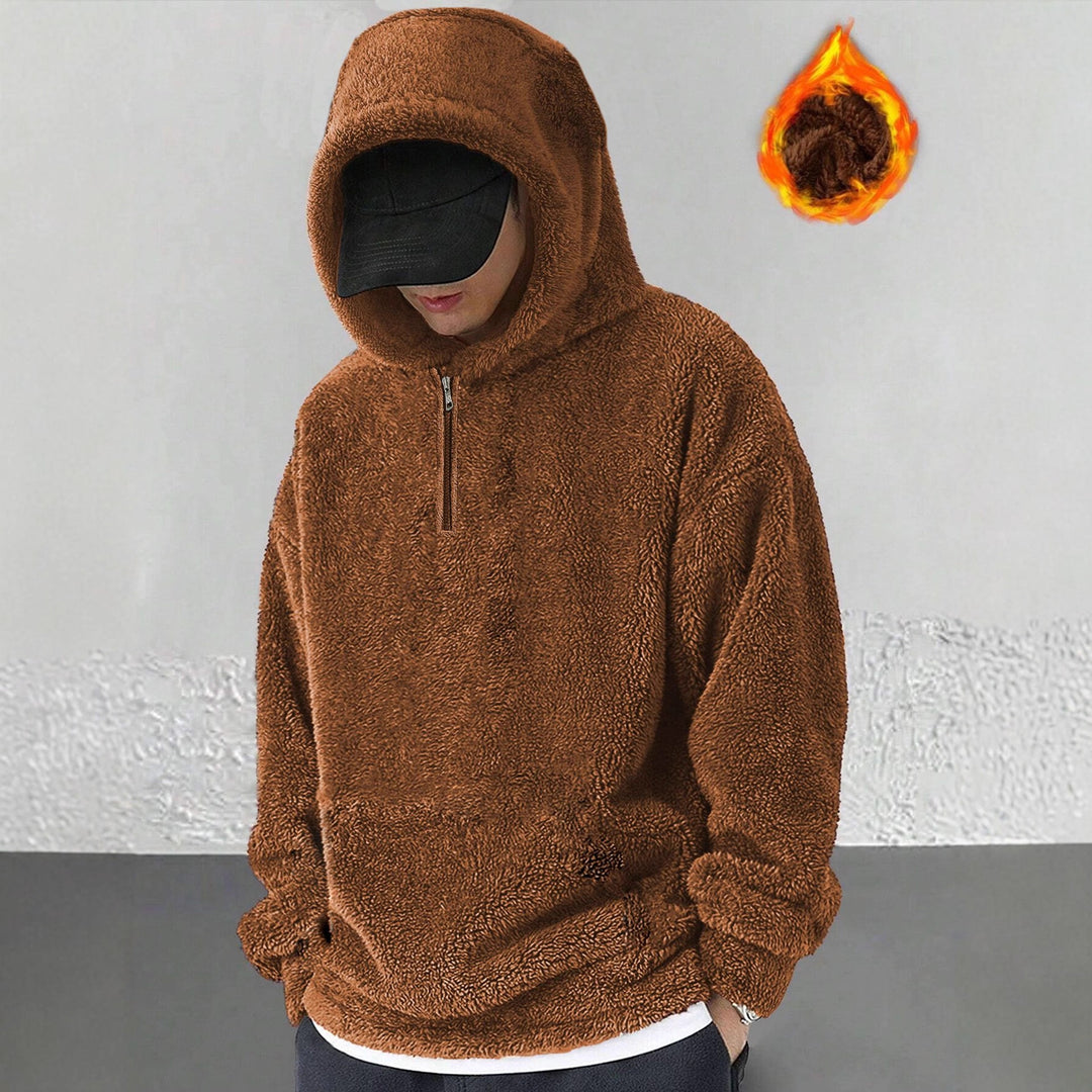 Damer mjuk mikrofleece hoodie Mirla-Eva Jonsson