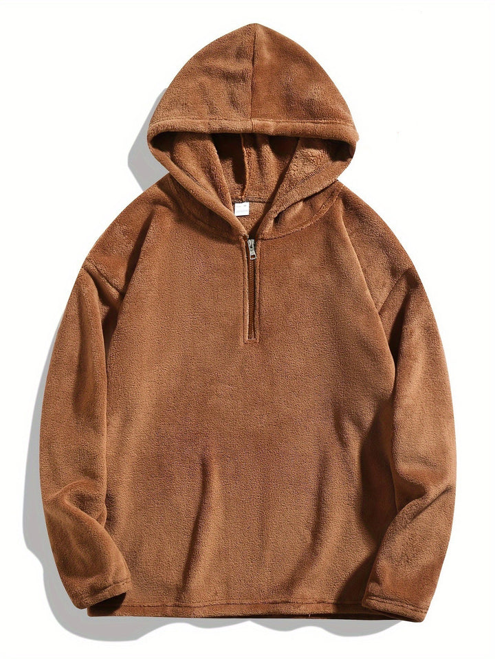 Damer mjuk mikrofleece hoodie Mirla-Eva Jonsson