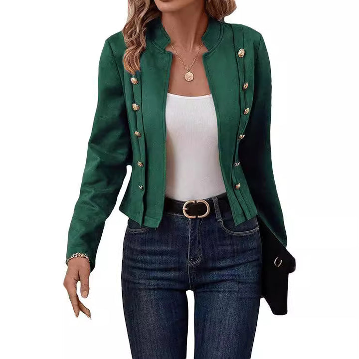 Damer mode Blazerjacka med eleganta knappdetaljer Mirla-Eva Jonsson