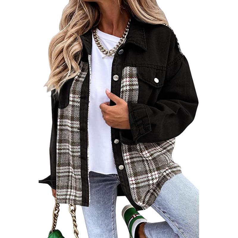 Damer mode Overshirt-jacka Mirla-Eva Jonsson