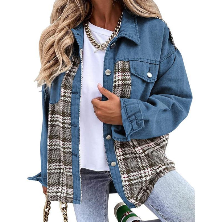 Damer mode Overshirt-jacka Mirla-Eva Jonsson