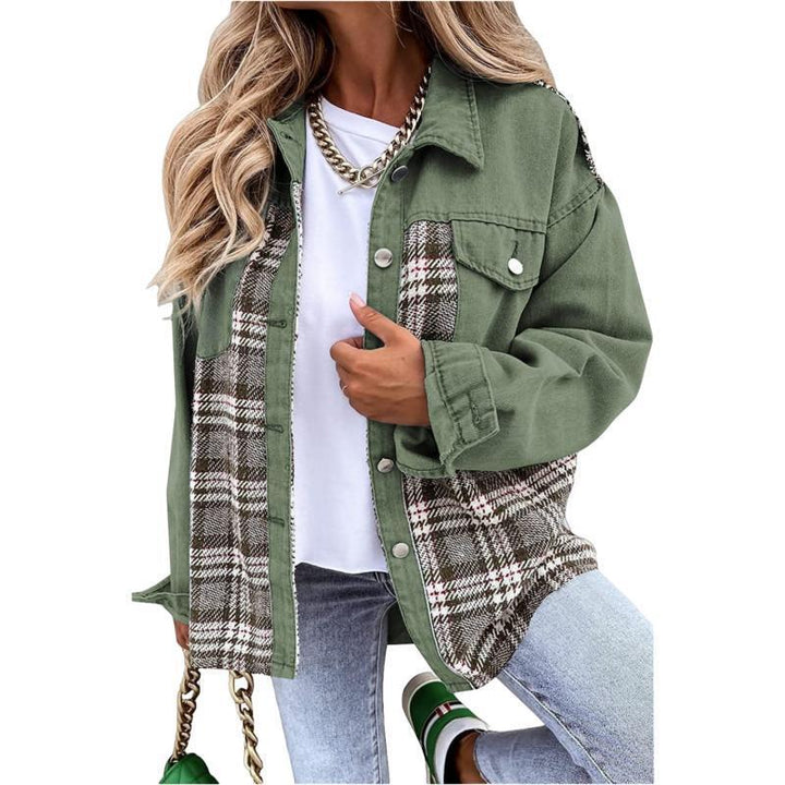 Damer mode Overshirt-jacka Mirla-Eva Jonsson