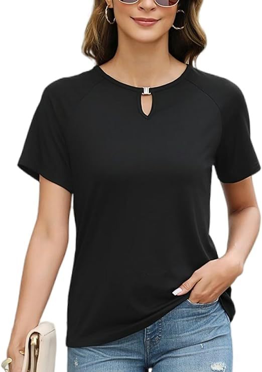 Damer mode T-shirt med dekorativ springa Eva Jonsson-Eva Jonsson