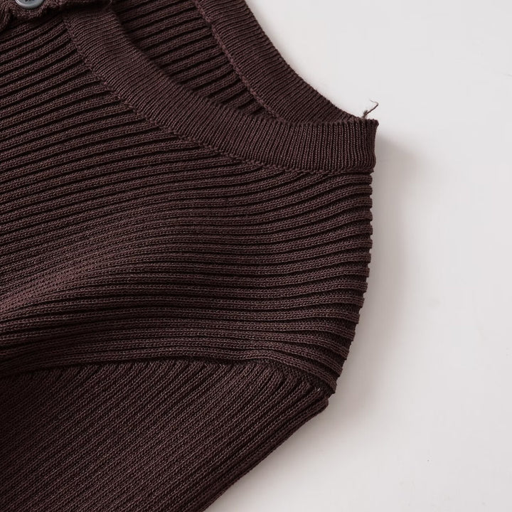 Damer mode cropped sweattröja med knappr detaljer Mirla-Eva Jonsson