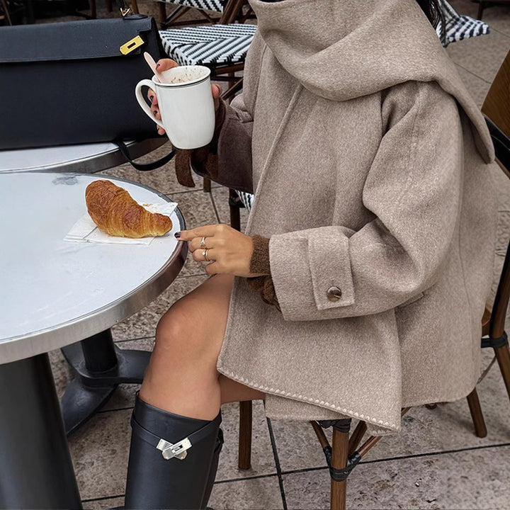 Damer mode fritidsjacka i högkvalitativa material med praktisk slag Eva Jonsson-Eva Jonsson