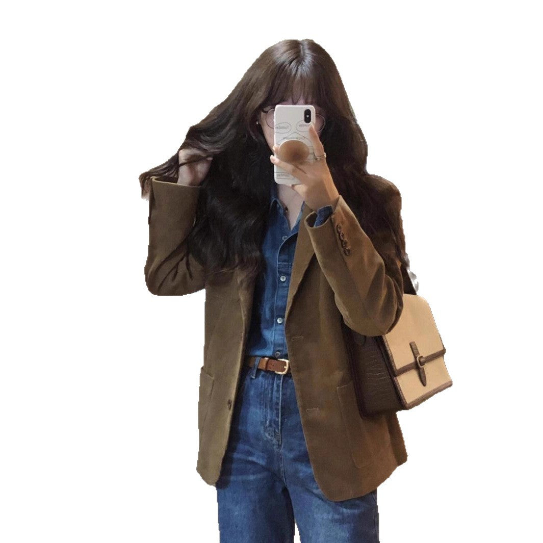Damer mode kordblazer Mirla-Eva Jonsson