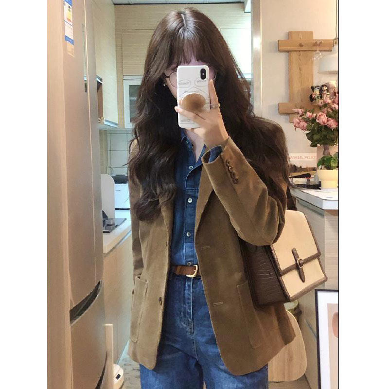 Damer mode kordblazer Mirla-Eva Jonsson