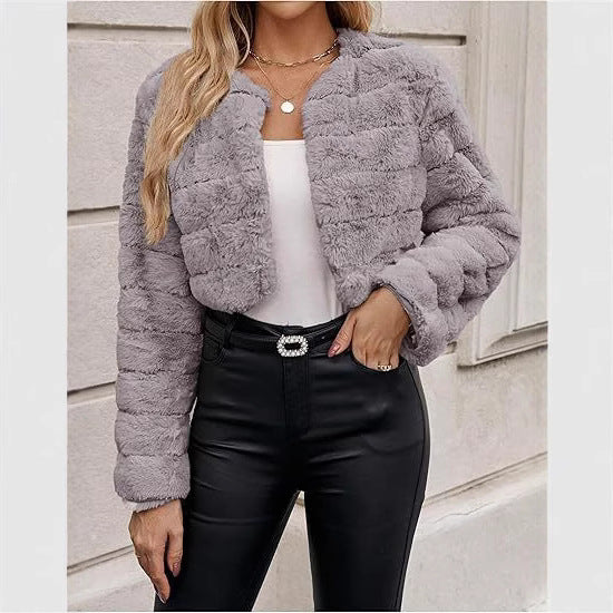 Damer mode leopardmönster fleecejacka Eva Jonsson-Eva Jonsson