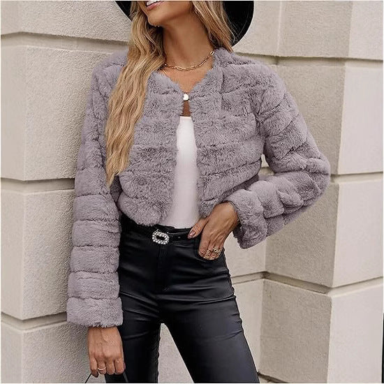 Damer mode leopardmönster fleecejacka Eva Jonsson-Eva Jonsson