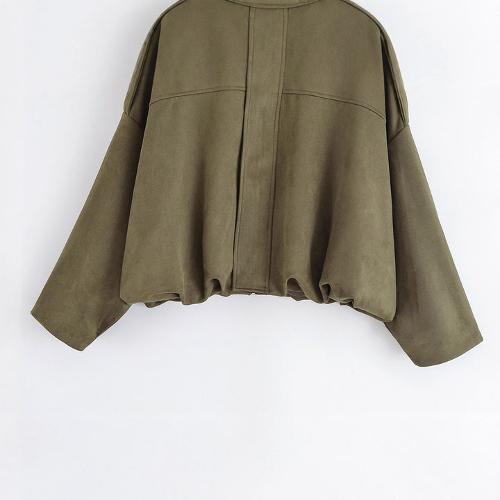 Damer mode oversized jacka i avslappnad stil Mirla-Eva Jonsson