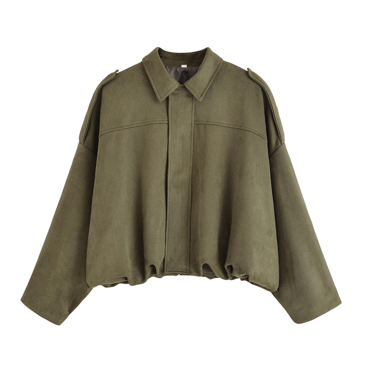 Damer mode oversized jacka i avslappnad stil Mirla-Eva Jonsson