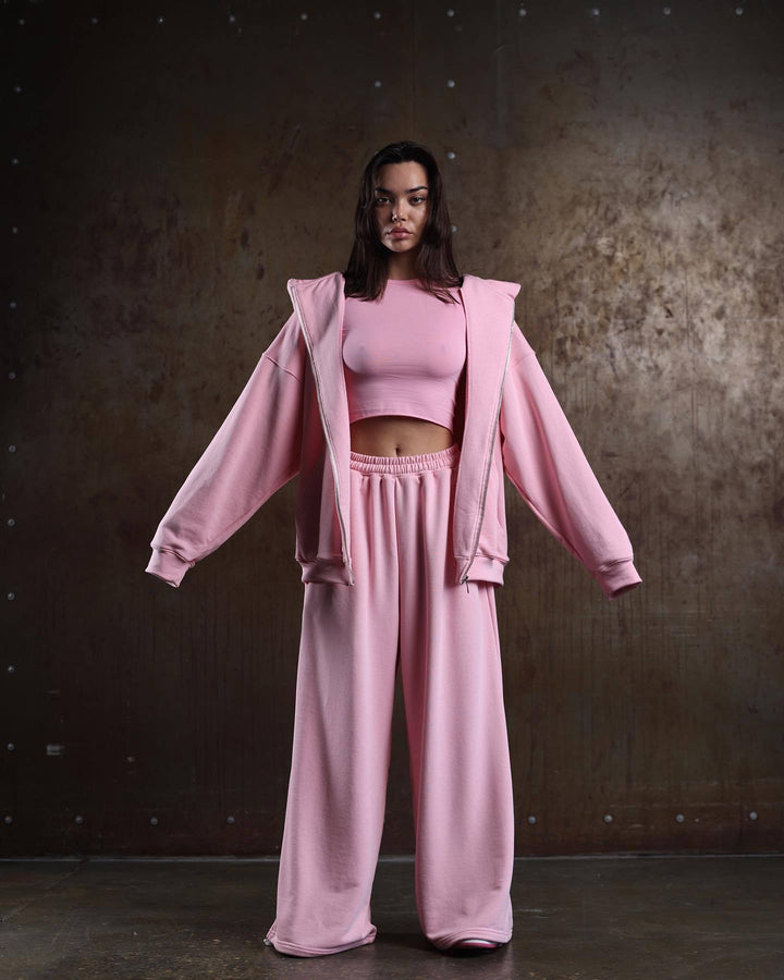 Damer mode sportkläder-set med oversized jacka och lös passform Mirla-Eva Jonsson