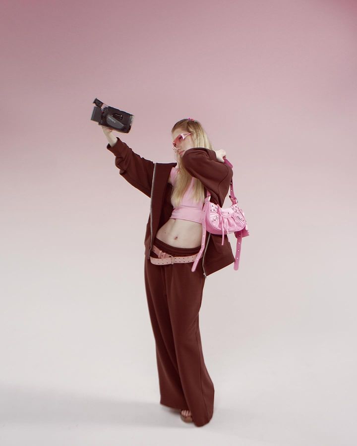 Damer mode sportkläder-set med oversized jacka och lös passform Mirla-Eva Jonsson