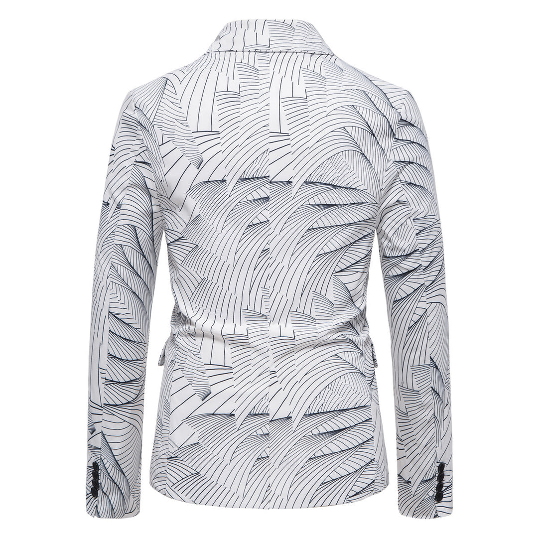 Damer moderiktig blazer med blomsterdesign Mirla-Eva Jonsson