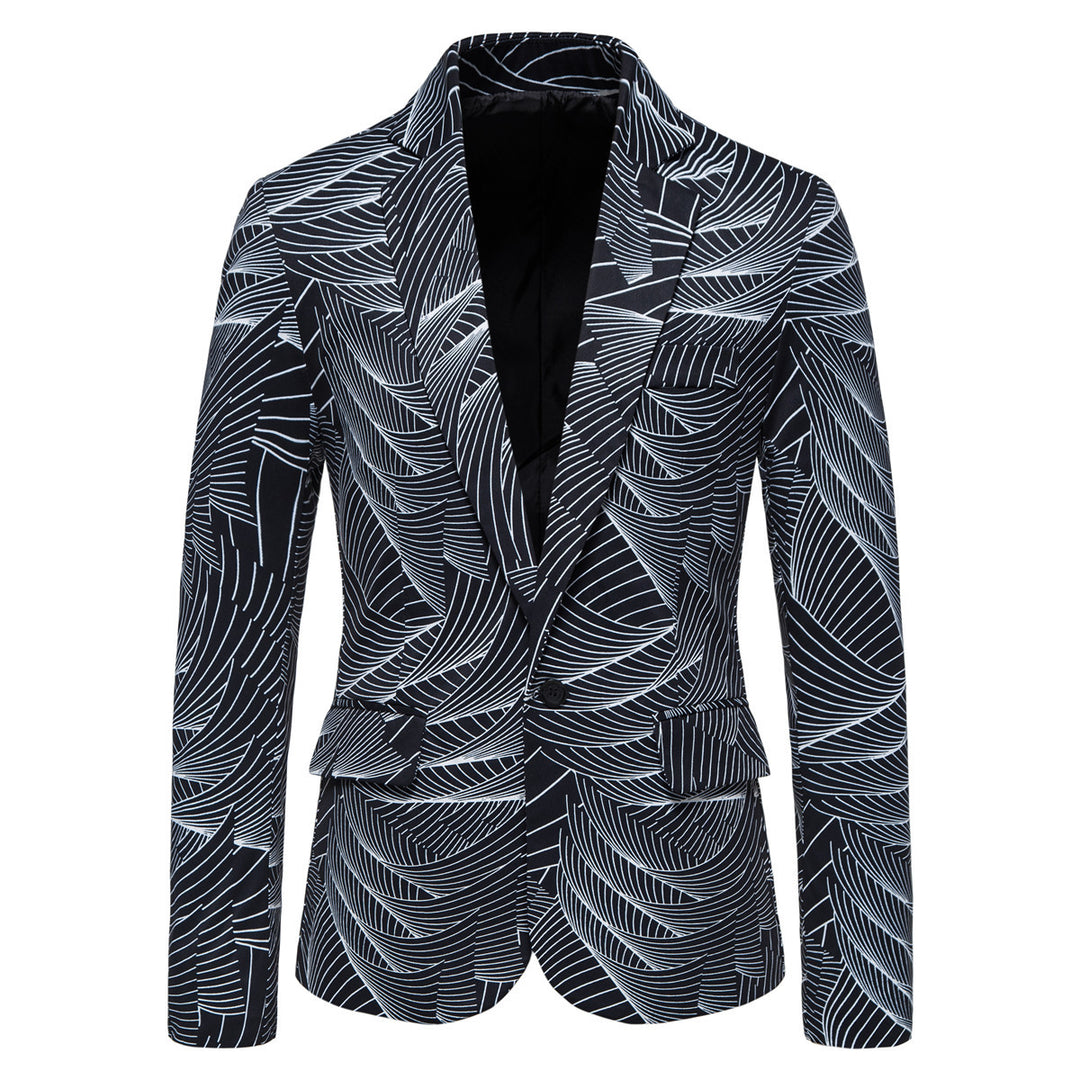 Damer moderiktig blazer med blomsterdesign Mirla-Eva Jonsson