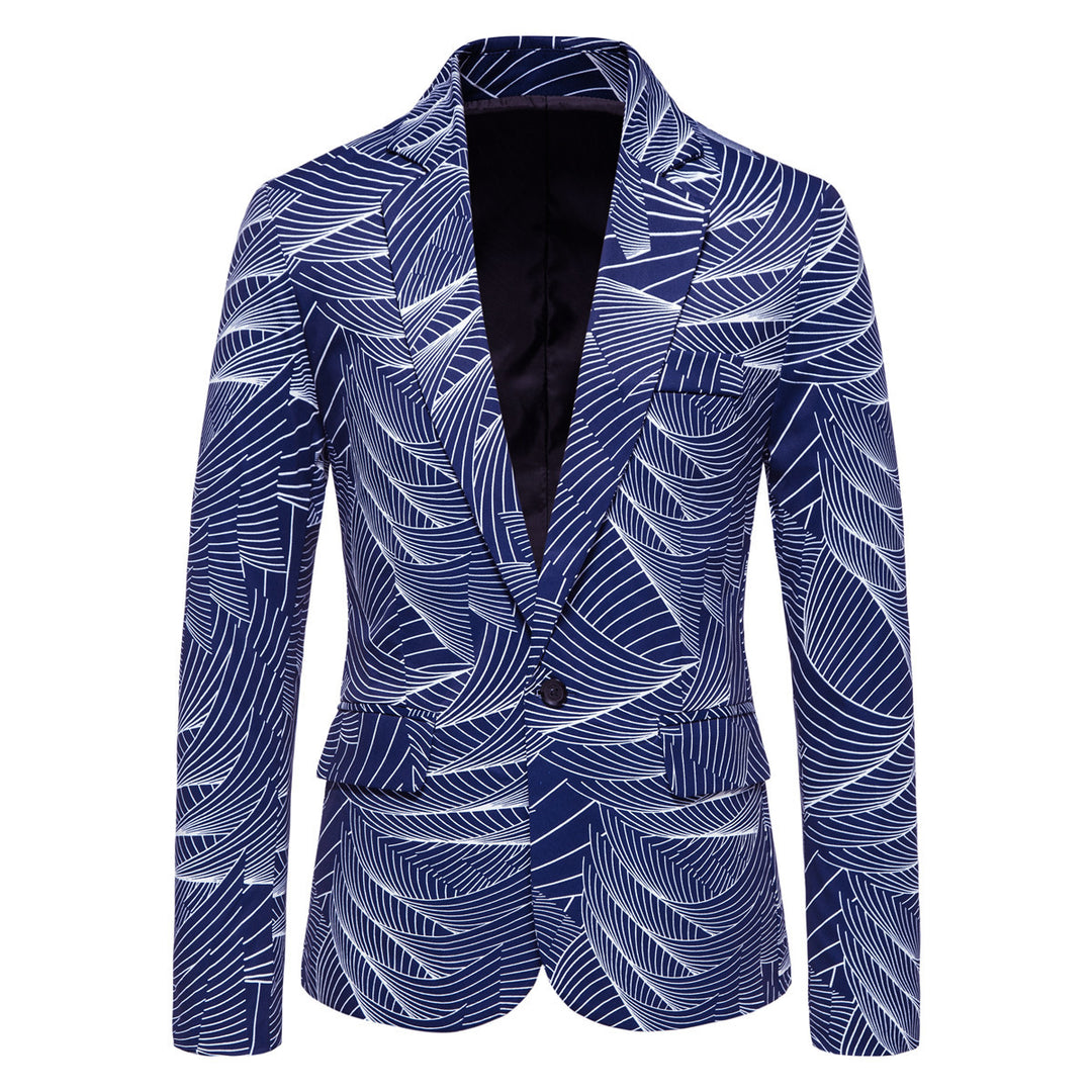 Damer moderiktig blazer med blomsterdesign Mirla-Eva Jonsson
