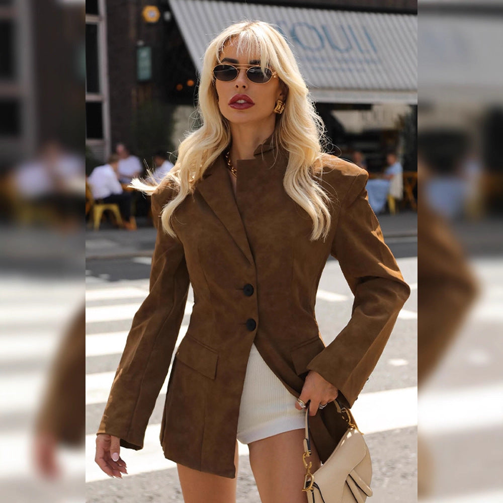 Damer moderiktig blazer med matchande kjol Mirla-Eva Jonsson