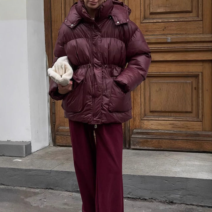Damer moderiktig dunjacka Mirla-Eva Jonsson