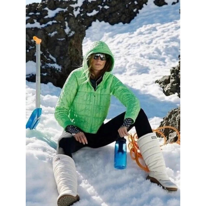 Damer moderiktig kort quiltad jacka Eva Jonsson-Eva Jonsson