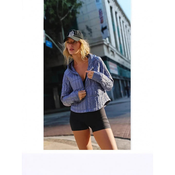 Damer moderiktig kort quiltad jacka Mirla-Eva Jonsson