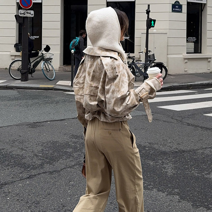 Damer moderiktig trenchcoat-jacka med bälte och huva Mirla-Eva Jonsson