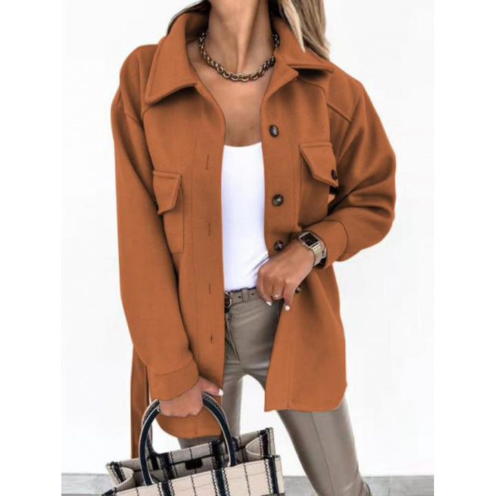 Damer moderiktigt overshirt jacka Mirla-Eva Jonsson
