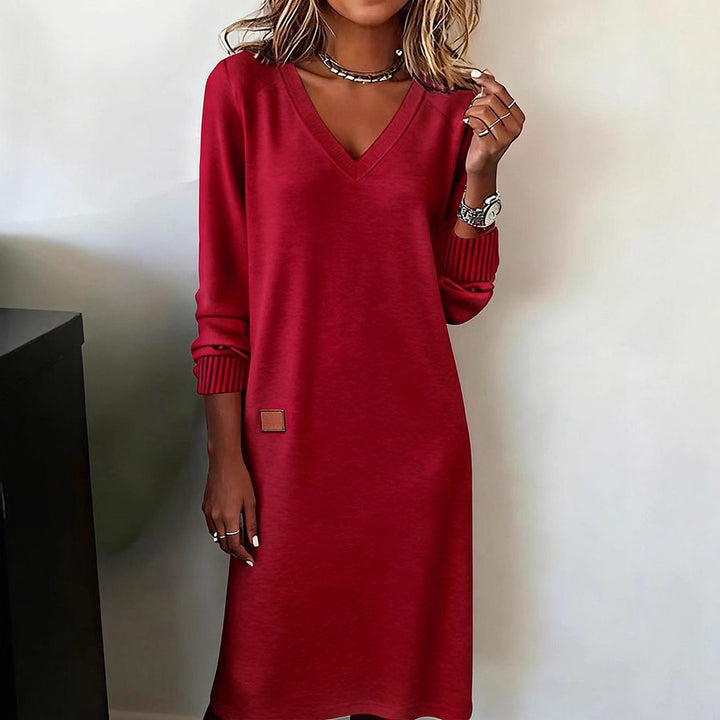 Damer moderiktigt sweatshirtklänning Mirla-Eva Jonsson