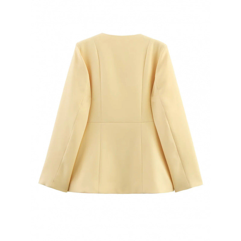 Damer modern blazerjacka med strukturerad design Eva Jonsson-Eva Jonsson