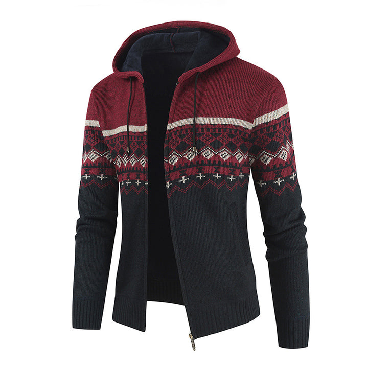 Damer modern stickad jacka Mirla-Eva Jonsson