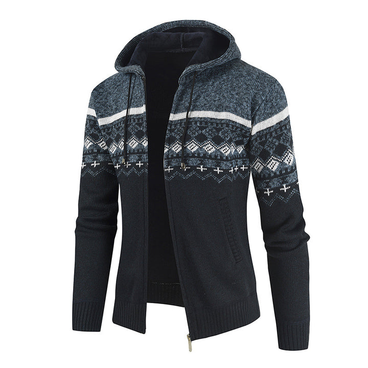 Damer modern stickad jacka Mirla-Eva Jonsson