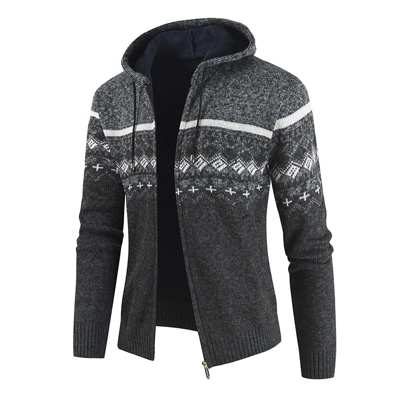 Damer modern stickad jacka Mirla-Eva Jonsson