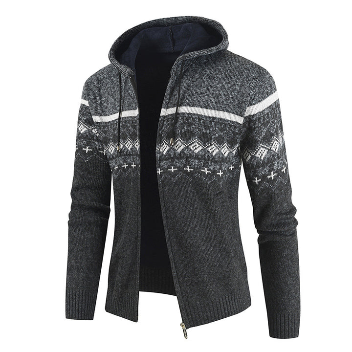Damer modern stickad jacka Mirla-Eva Jonsson